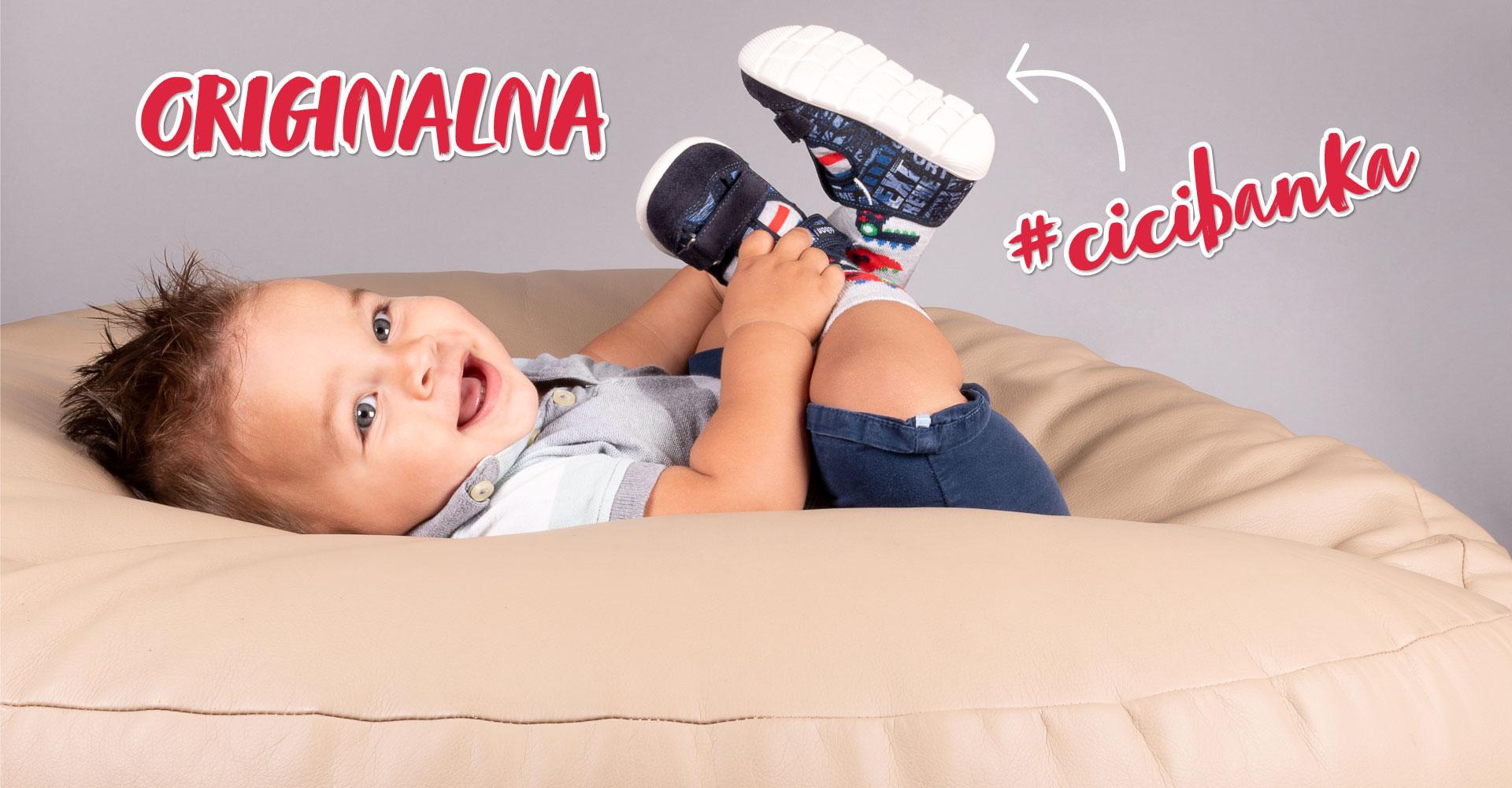 Ciciban bombažni otroški copati 
